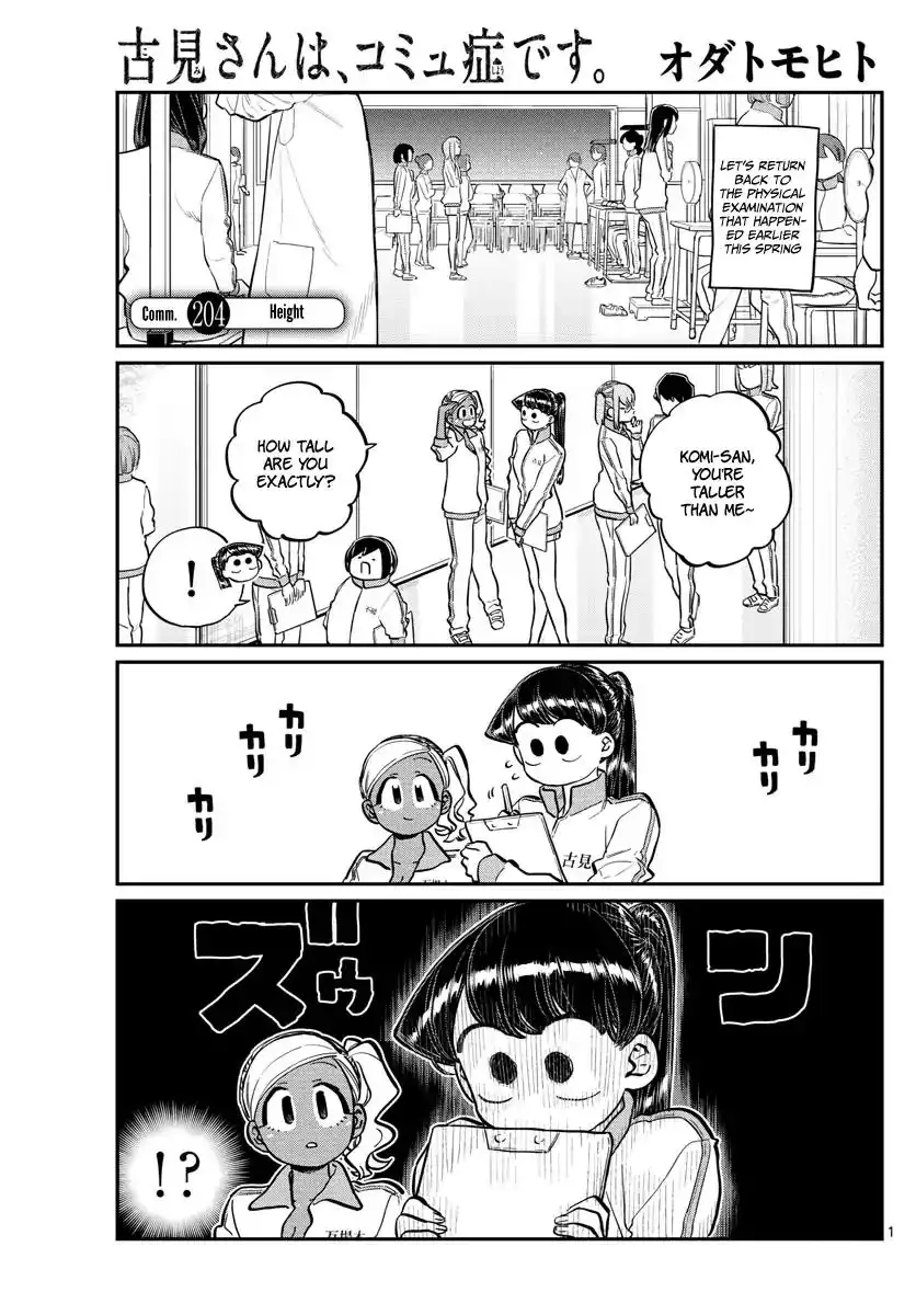 Komi-san wa Komyushou Desu Chapter 204 1